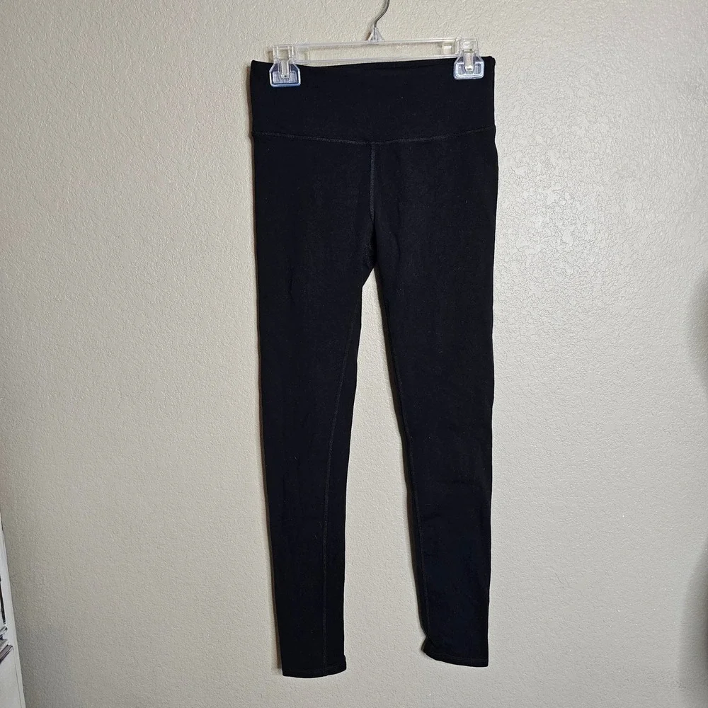 Alo Yoga Womens High Waist Leggings Black Size Medium Activewear